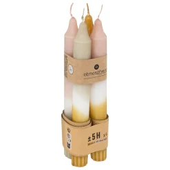 ATMOSPHERA Lot de 4 bougies bâtons "Laya" Outlet