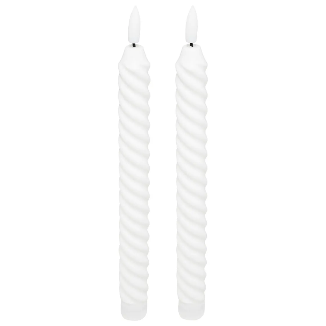 ATMOSPHERA Lot de 2 bougies bâtons LED "Twist Aloe" New