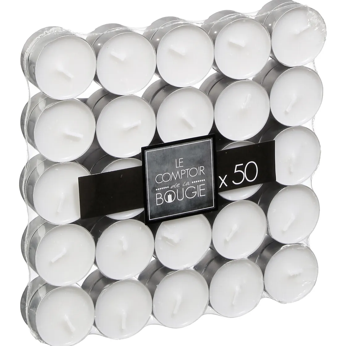 ATMOSPHERA Lot de 50 bougies chauffe-plats