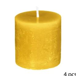 ATMOSPHERA Lot de 4 bougies rustiques "Olia" Sale