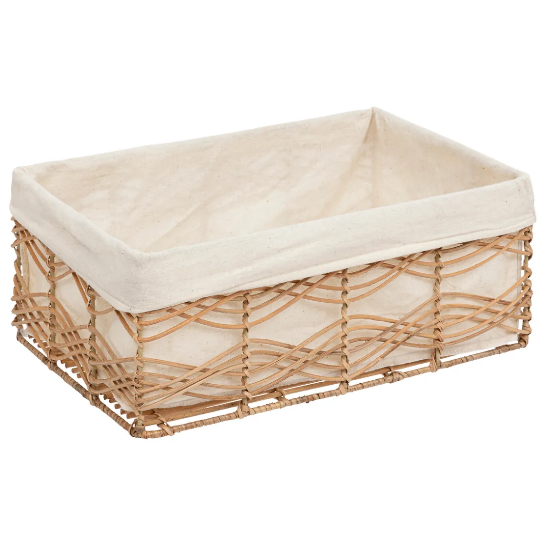 ATMOSPHERA Lot de 4 cagettes "Rosy" Best