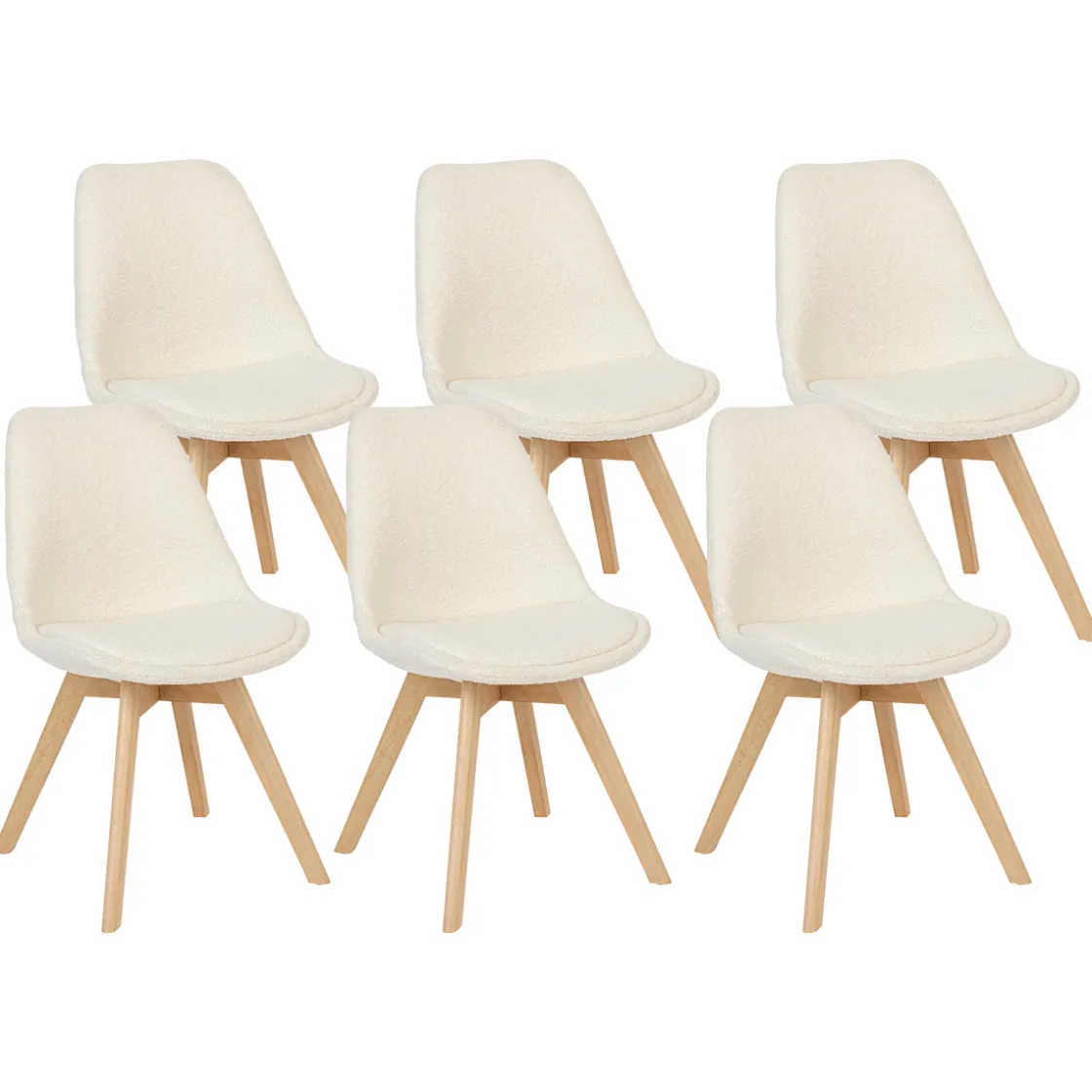 ATMOSPHERA Lot de 6 chaises "Baya" Outlet