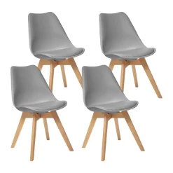 ATMOSPHERA Lot de 4 chaises "Baya" Hot