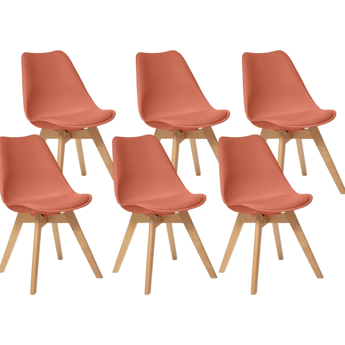 ATMOSPHERA Lot de 6 chaises "Baya" Outlet