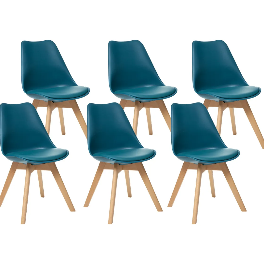 ATMOSPHERA Lot de 6 chaises "Baya" Outlet