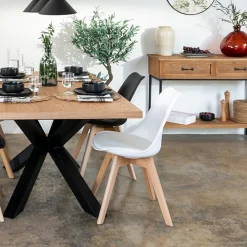 ATMOSPHERA Lot de 4 chaises "Baya" Discount