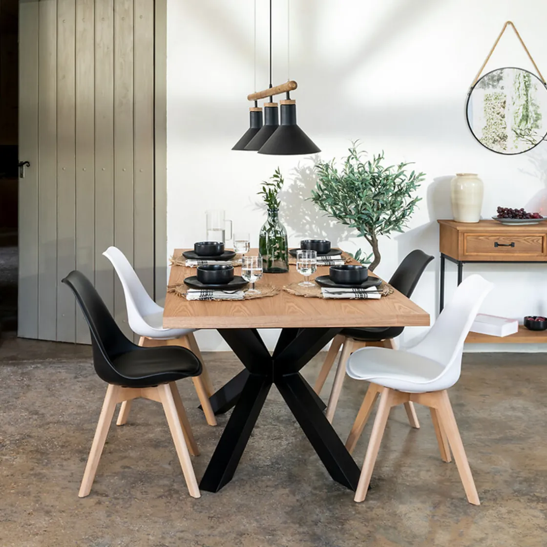 ATMOSPHERA Lot de 2 chaises "Baya" Outlet