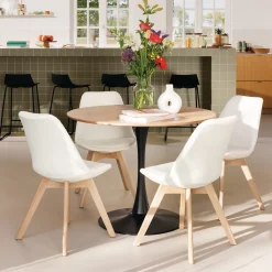 ATMOSPHERA Lot de 6 chaises "Baya" New