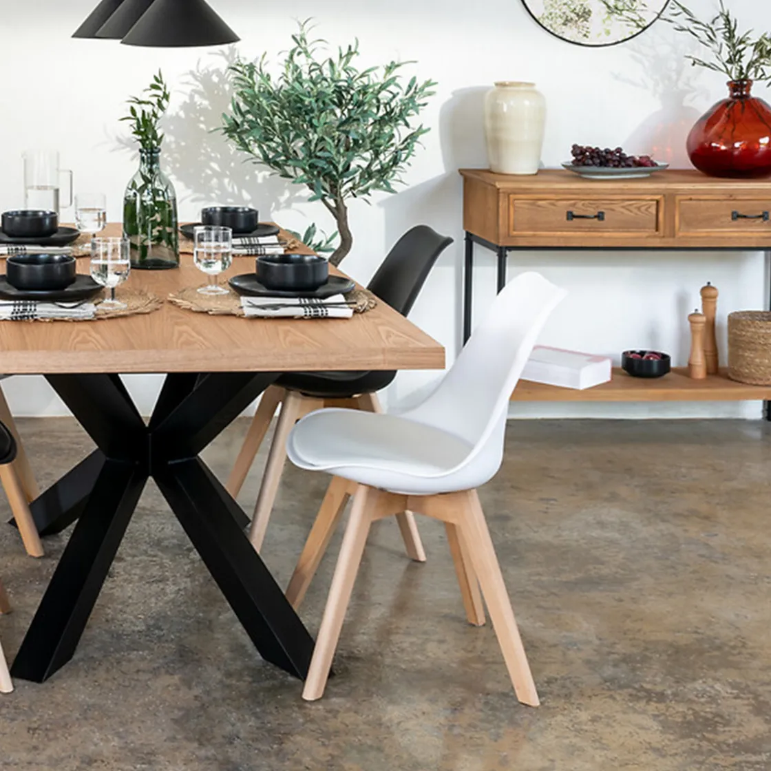 ATMOSPHERA Lot de 2 chaises "Baya" Discount