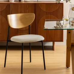 ATMOSPHERA Lot de 2 chaises de bureau "Jaisa" New