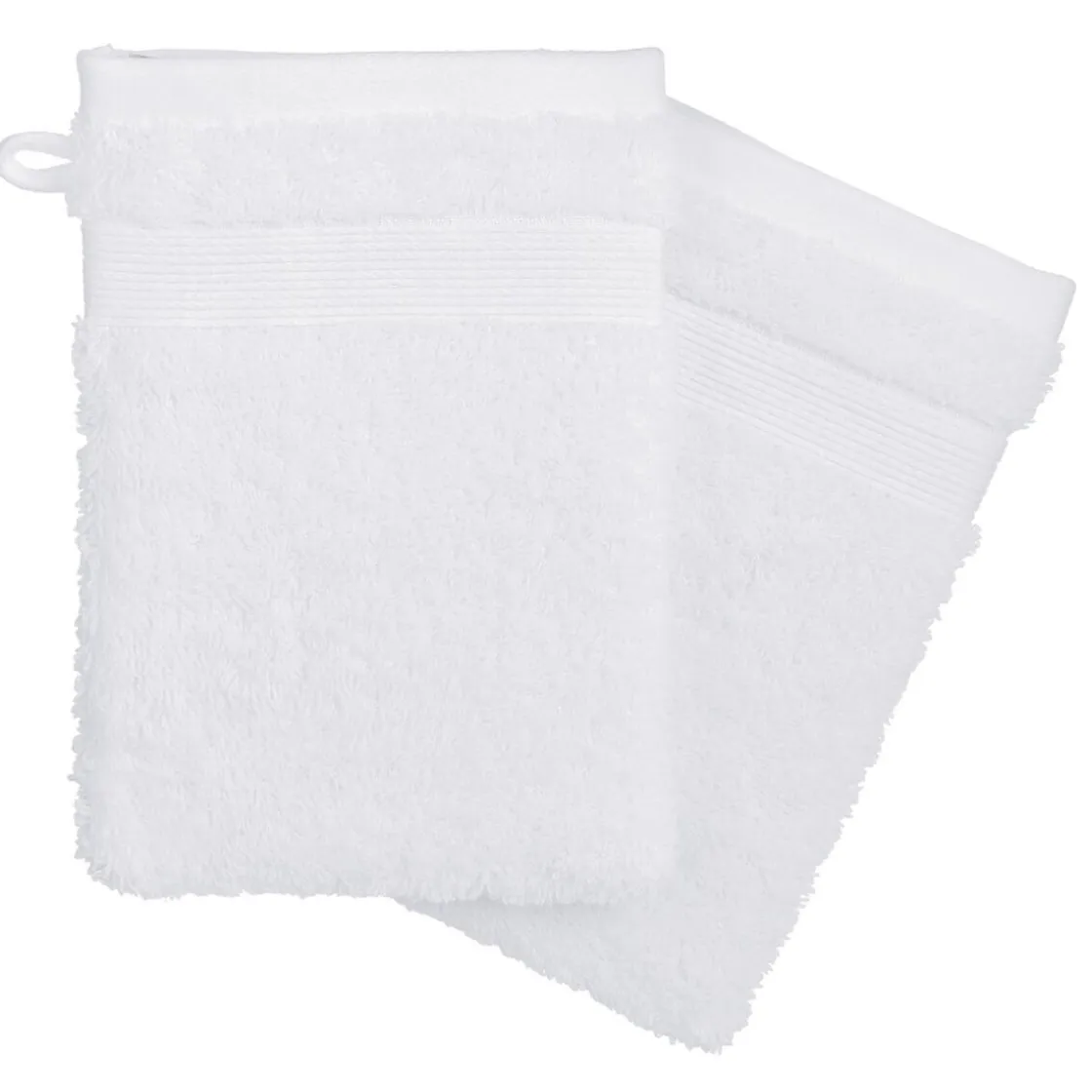 ATMOSPHERA Lot de 2 gants de toilette Clearance