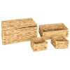 ATMOSPHERA Lot de 4 paniers "Lia" Hot