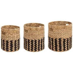 ATMOSPHERA Lot de 3 paniers "Olive" Sale