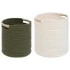 ATMOSPHERA Lot de 2 paniers "Tropical boudoir" Discount