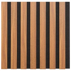ATMOSPHERA Lot de 3 panneaux décoratifs tasseaux bois Colva