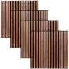 ATMOSPHERA Lot de 4 panneaux décoratifs tasseaux bois Colva Online