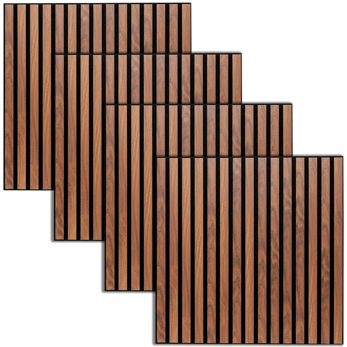 ATMOSPHERA Lot de 4 panneaux décoratifs tasseaux bois Colva Online