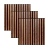 ATMOSPHERA Lot de 3 panneaux décoratifs tasseaux bois Colva New