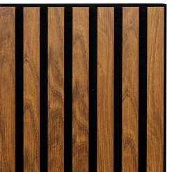 ATMOSPHERA Lot de 3 panneaux décoratifs tasseaux bois Colva New