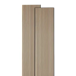 ATMOSPHERA Lot de 2 panneaux décoratifs tasseaux bois Colva Clearance