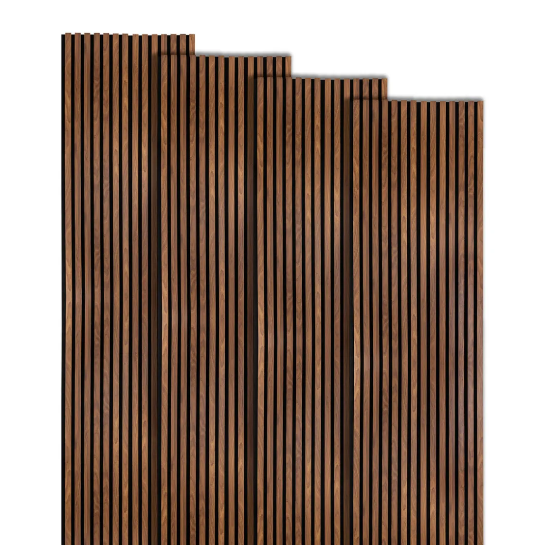 ATMOSPHERA Lot de 4 panneaux décoratifs tasseaux bois Colva Clearance