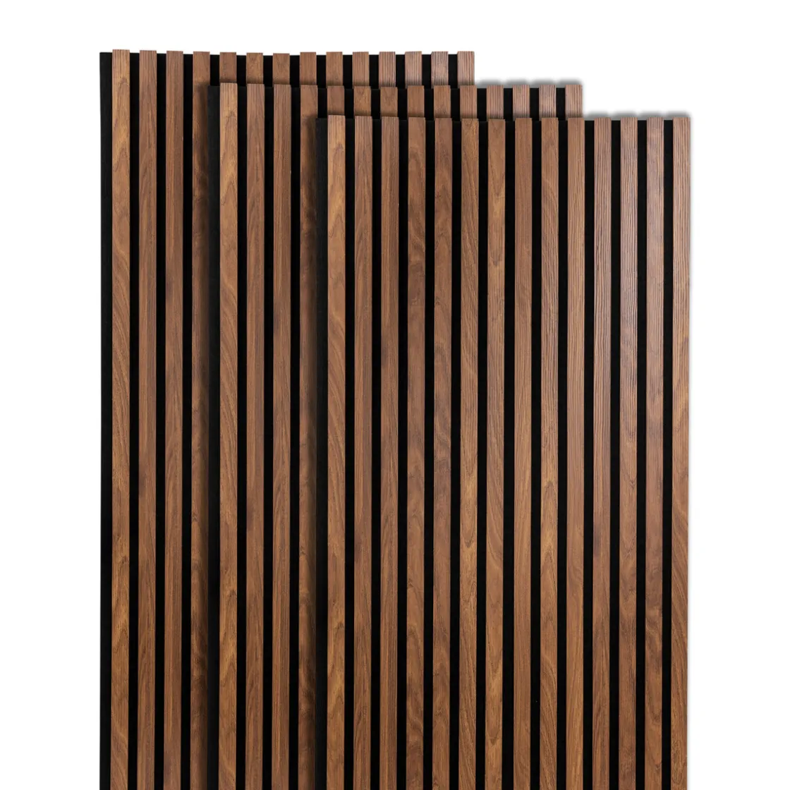 ATMOSPHERA Lot de 3 panneaux décoratifs tasseaux bois Colva Discount