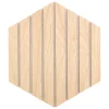 ATMOSPHERA Lot de 3 panneaux décoratifs tasseaux bois Colva Discount