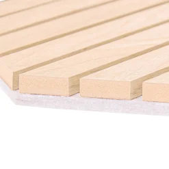 ATMOSPHERA Lot de 3 panneaux décoratifs tasseaux bois Colva Discount