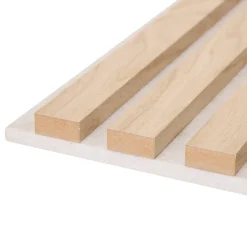 ATMOSPHERA Lot de 3 panneaux décoratifs tasseaux bois Colva Best