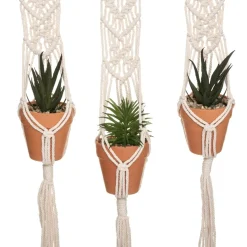 ATMOSPHERA Lot de 3 plantes suspendues