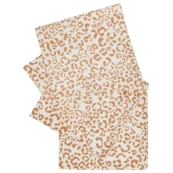 ATMOSPHERA Lot de 4 serviettes de table "Leopadi" Hot