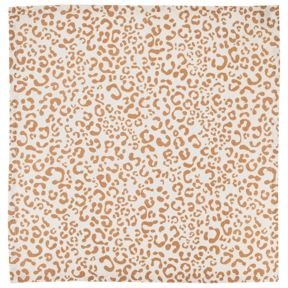 ATMOSPHERA Lot de 4 serviettes de table "Leopadi" Hot
