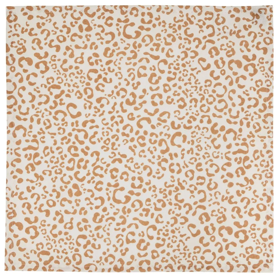 ATMOSPHERA Lot de 4 serviettes de table "Leopadi" Hot