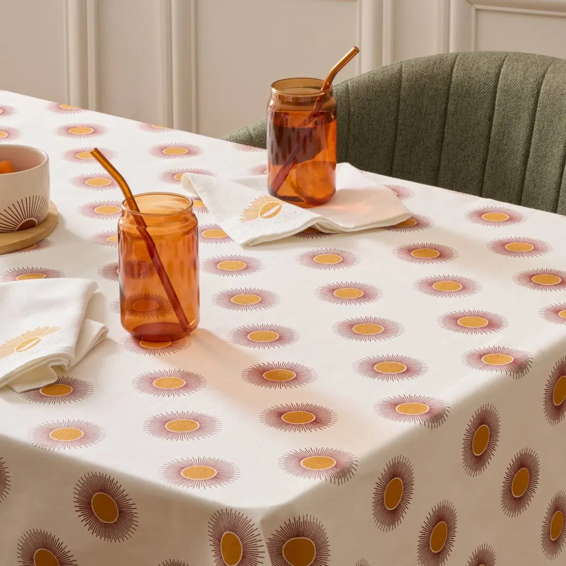 ATMOSPHERA Lot de 4 serviettes de table "Solaris"