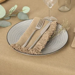 ATMOSPHERA Lot de 2 serviettes de table "Maha" Hot