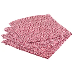 ATMOSPHERA Lot de 4 serviettes de table "Olia" New