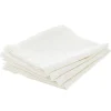 ATMOSPHERA Lot de 4 serviettes de table "Chambray" Outlet