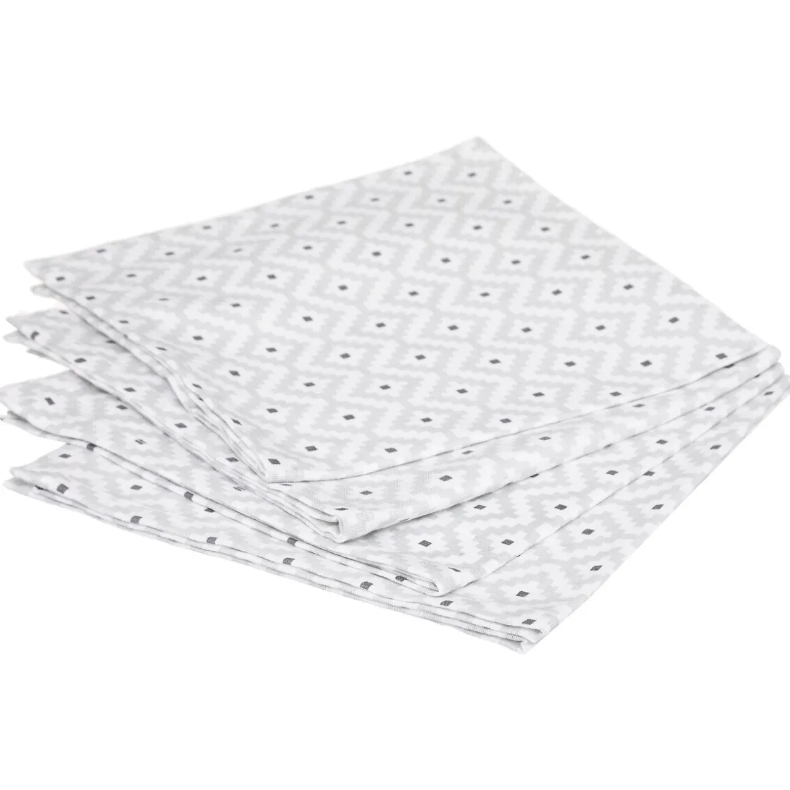 ATMOSPHERA Lot de 4 serviettes de table "Etnik"