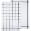 ATMOSPHERA Lot de 2 torchons coton Outlet