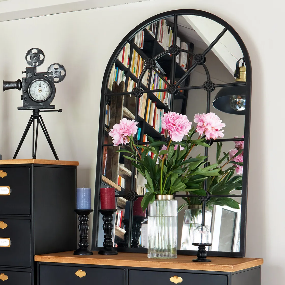 ATMOSPHERA Miroir "Flower"