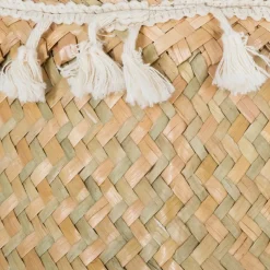 ATMOSPHERA Panier, roseau et pompons Hot