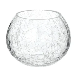 ATMOSPHERA Photophore verre craquelé Clearance