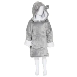 ATMOSPHERA Plaid à manches capuche "Ours" Best