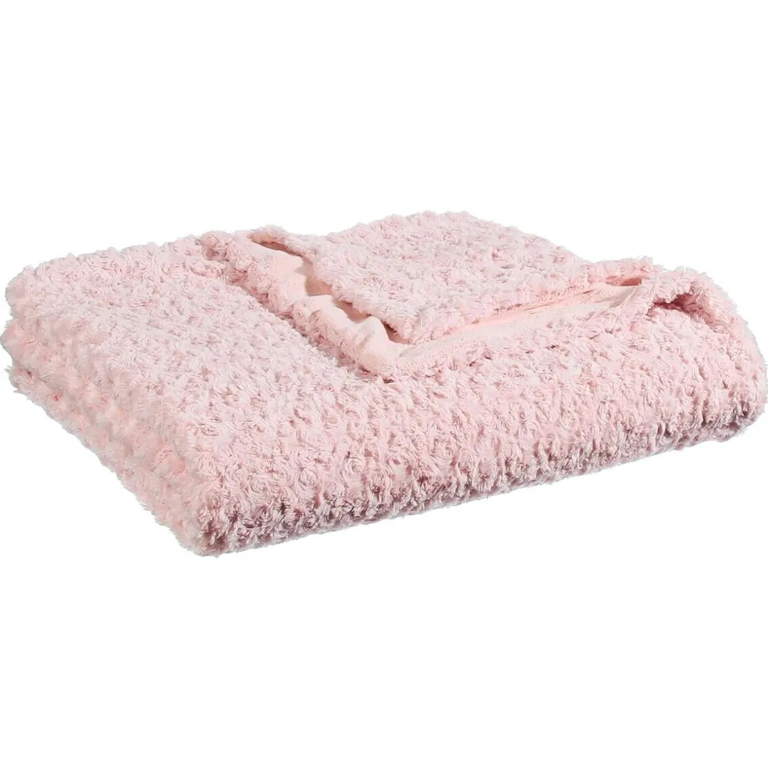 ATMOSPHERA Plaid "Bouclette" fausse fourrure New