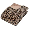 ATMOSPHERA Plaid fausse fourrure imprimé "Orana" Outlet