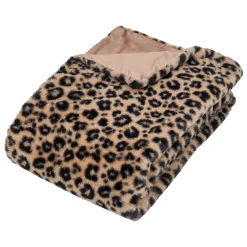 ATMOSPHERA Plaid fausse fourrure imprimé "Orana" Outlet
