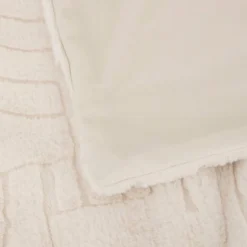 ATMOSPHERA Plaid fausse fourrure jacquard "Arka" Outlet