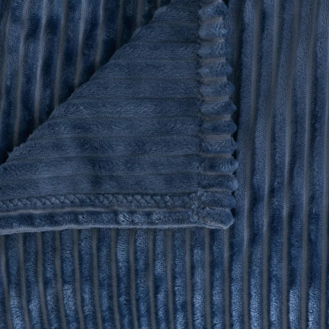 ATMOSPHERA Plaid flanelle côtelé "Arum"