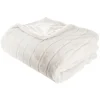 ATMOSPHERA Plaid "Manoir" fausse fourrure Hot