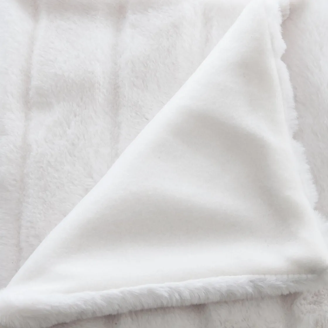 ATMOSPHERA Plaid "Manoir" fausse fourrure Clearance